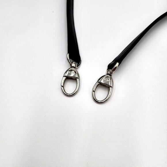 CHRISTIAN DIOR Black Leather Studs Embellished Medium Lady Dior Tote RARE - Picture 14 of 17